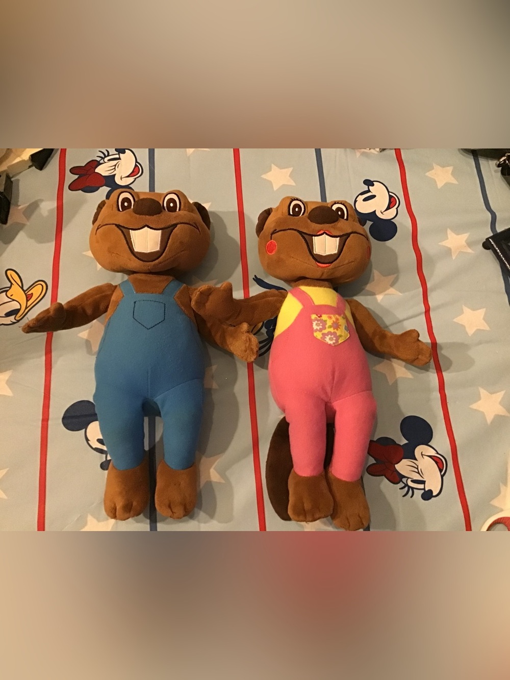 Busy beaver Betty beaver & billy beaver 14” plush 2015